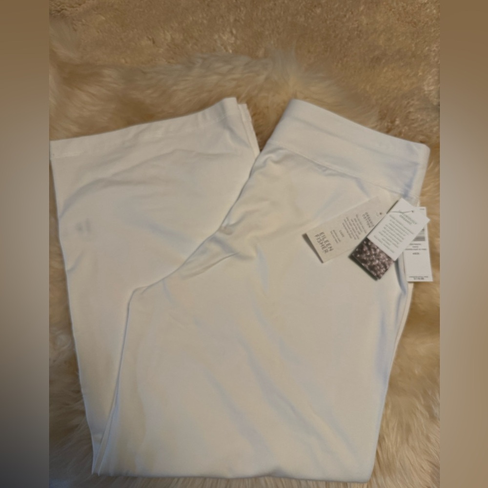 Eileen Fisher Organic Cotton Lounge Pants - Picture 2 of 4